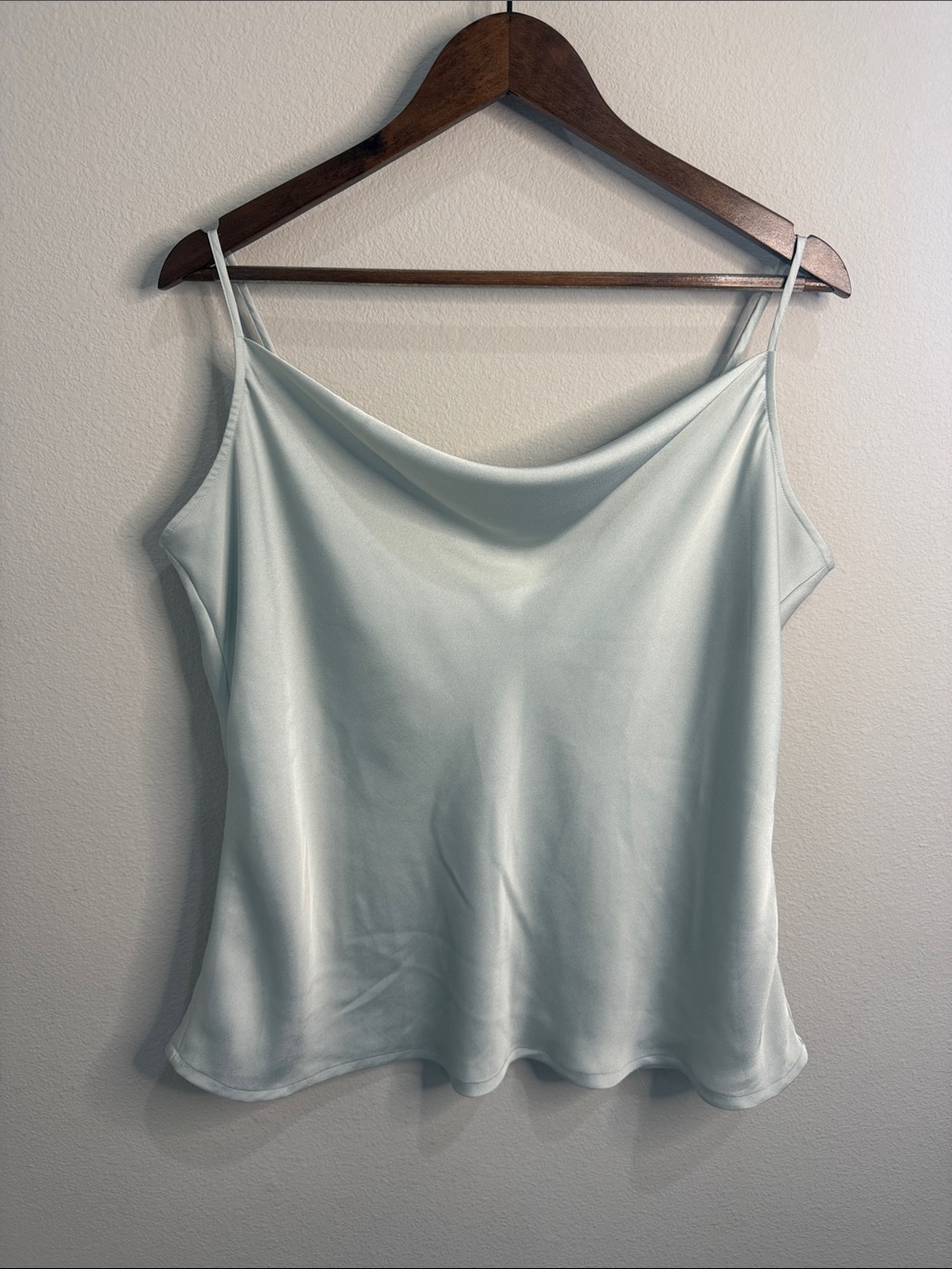 Express Minty Green Silky Cami Top Size XL